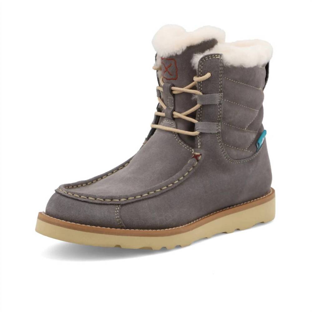 NEW TWISTED X women's snow boot in grey